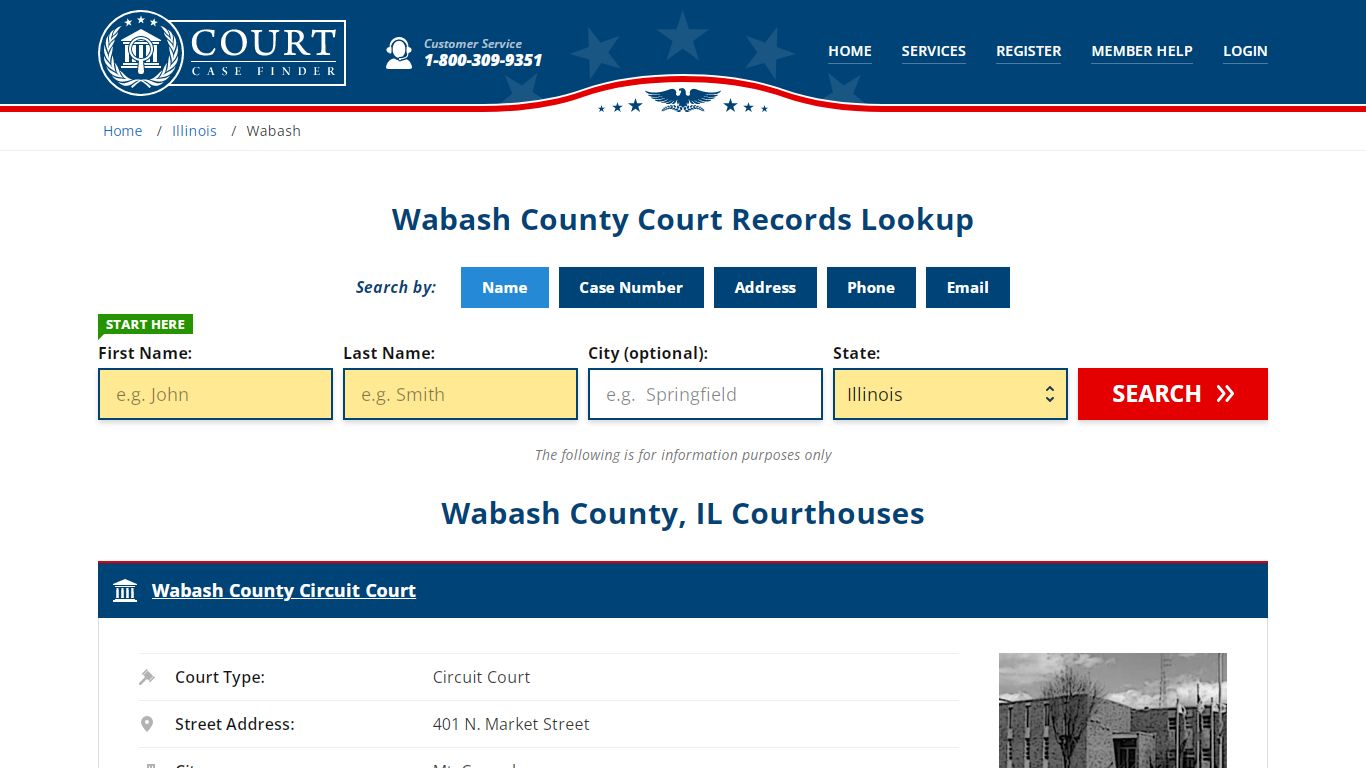 Wabash County Court Records | IL Case Lookup